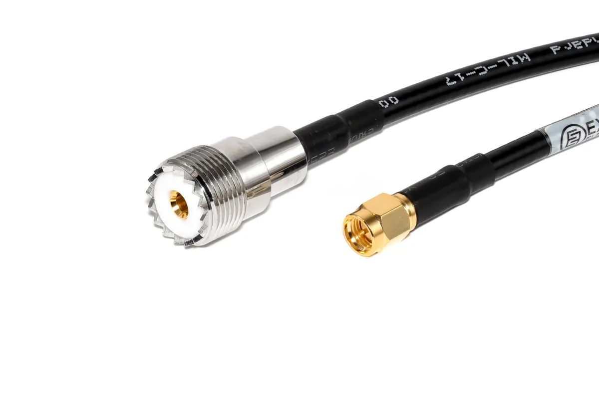 Переходник Эксперт Электроникс SMA — HF(PL259)