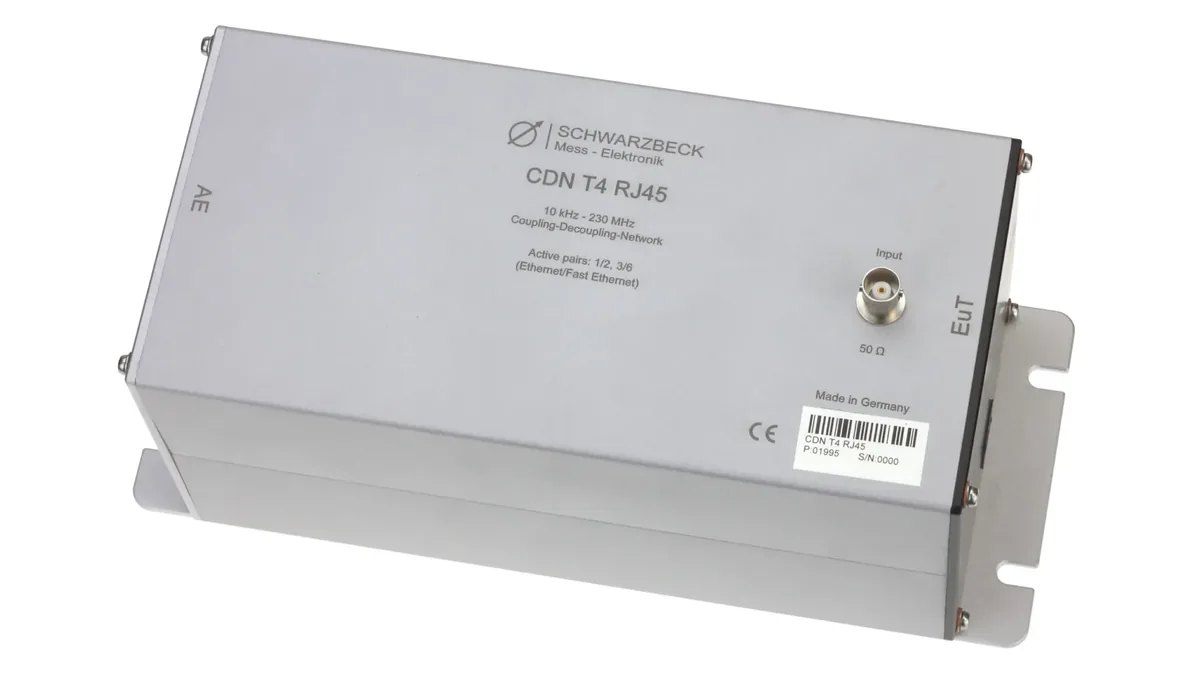 Сеть развязки связи Schwarzbeck CDN T4 RJ45