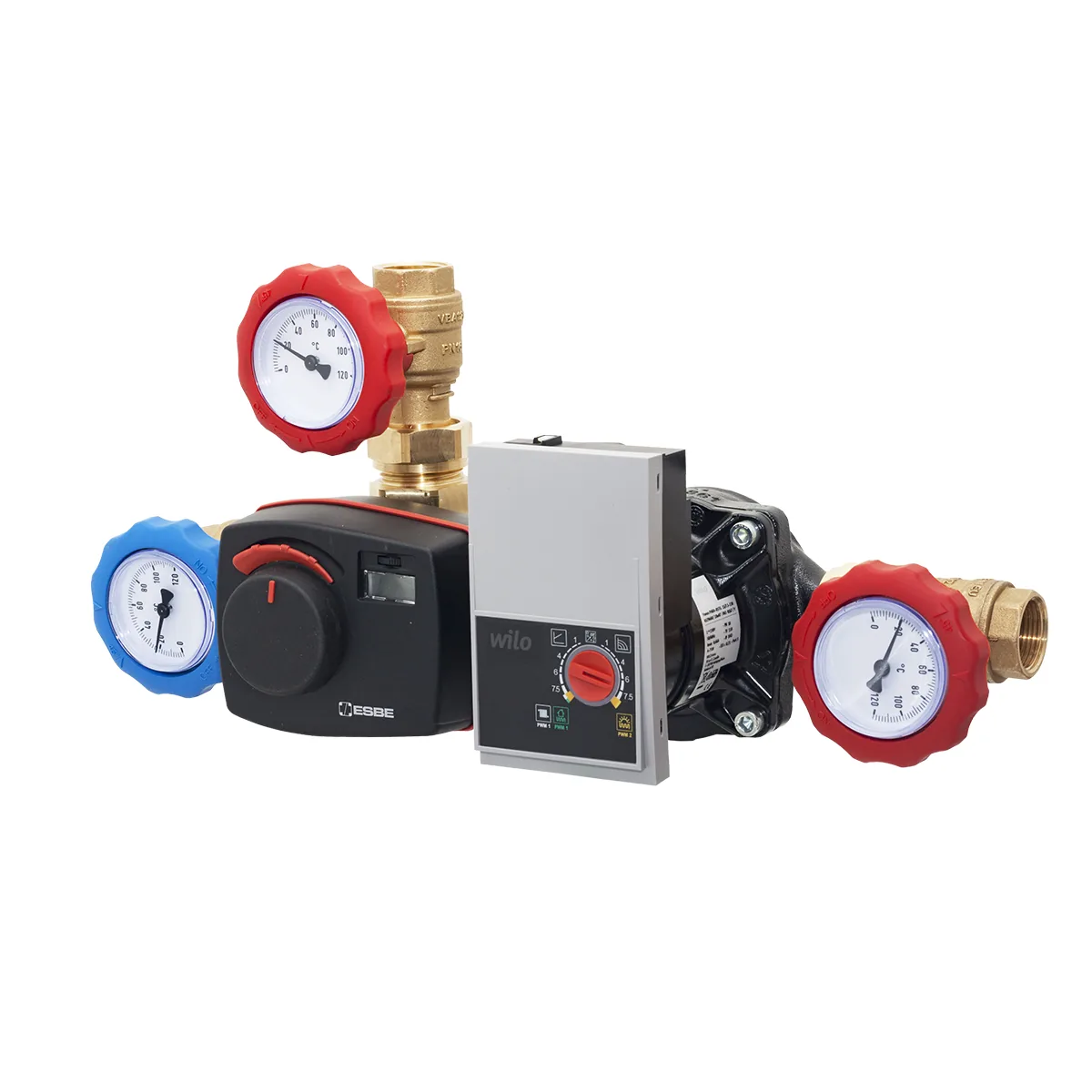 Загружающее смесительное устройство ESBE SFK141 DN 25, KVS 13/8, G 1