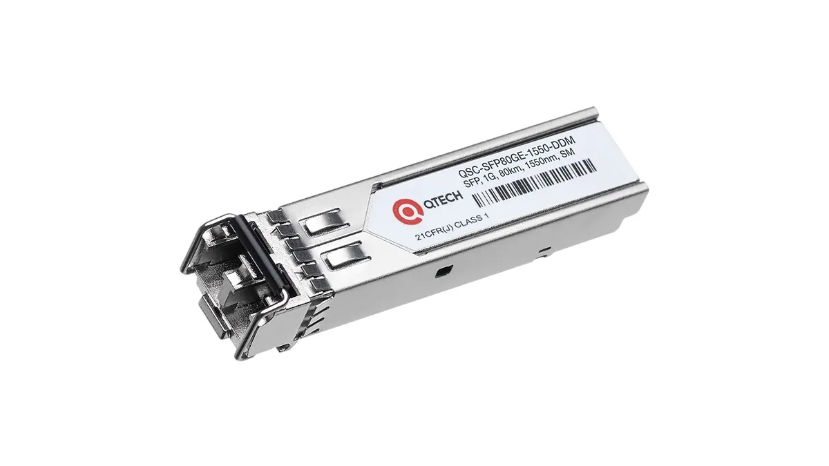 Оптический модуль SFP QTECH QSC-SFP80GE-1550-DDM