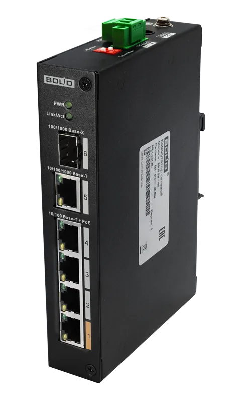 Сетевой коммутатор Болид SW-104