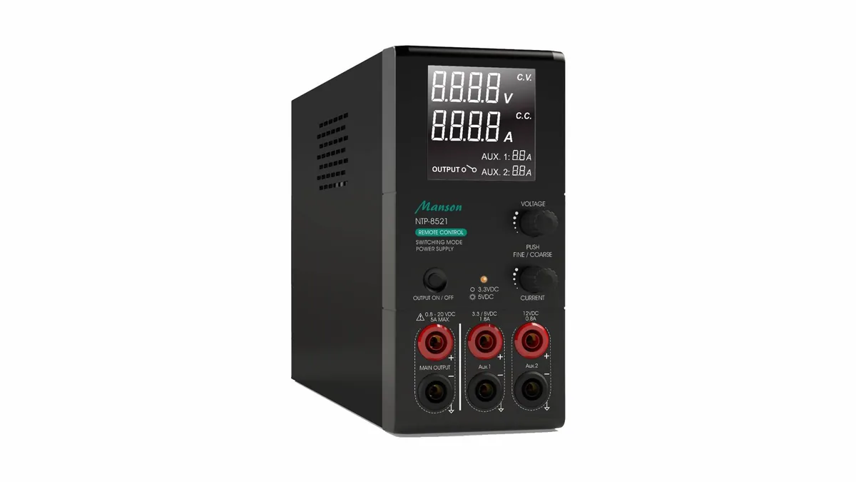 Источник питания постоянного тока Manson NTP-8521